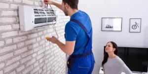 Air conditioning maintenance service by Warren Heating & Cooling
